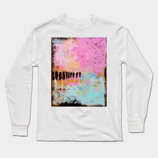 Abstract Art Digital Modern painting  Women And Men Tshirt Cases Iphone Long Sleeve T-Shirt